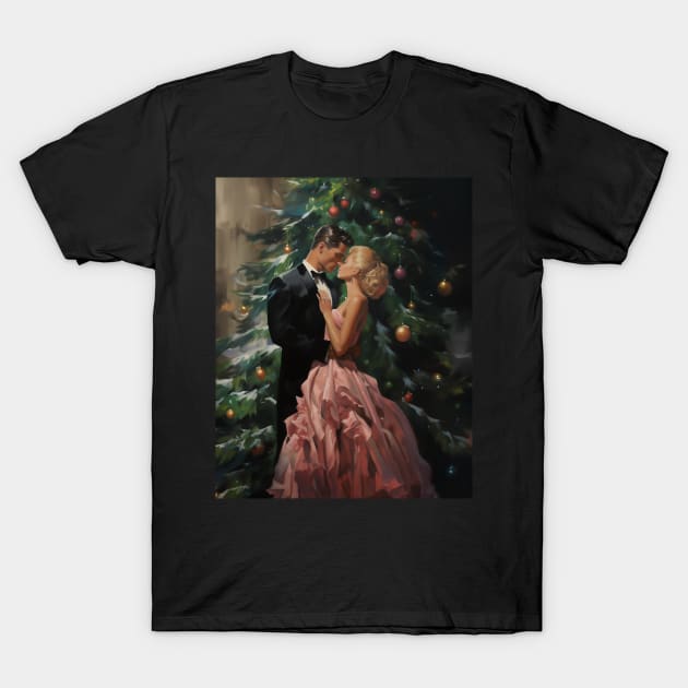 Christmas with Barbie and Ken T-Shirt by JunkyDotCom